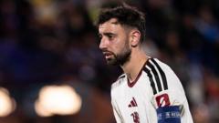 Bruno Fernandes Kept as Manchester United Captain After Como Outburst