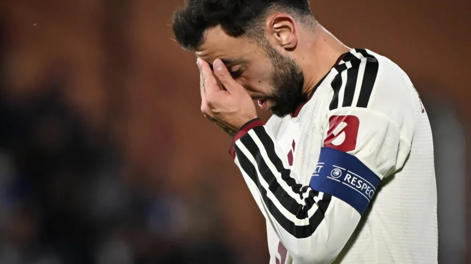 Bruno Fernandes Slams Lacking Belief After Manchester United's Heavy Champions League Defeat — Photo: AFP