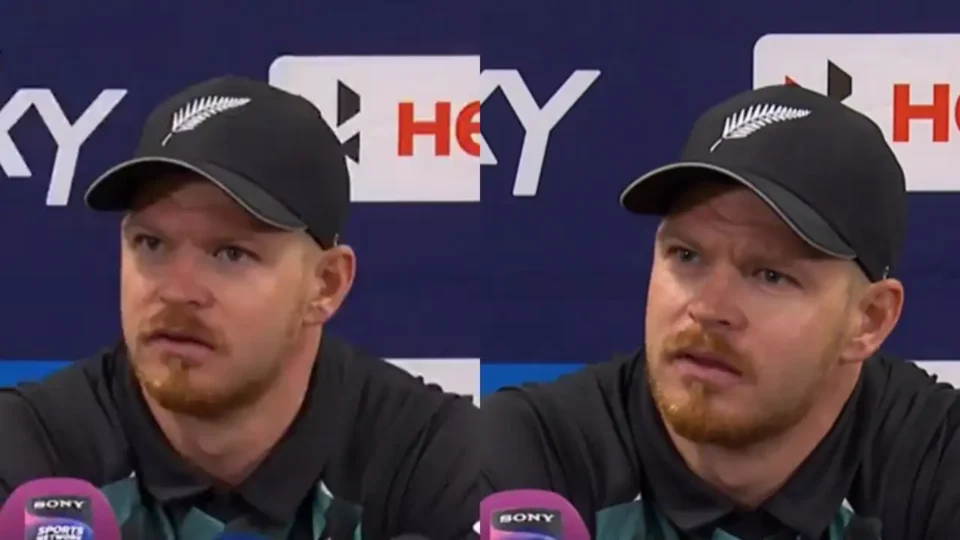 Glenn Phillips Claps Back at Reporter Over Dropped Catches After India Loss — Photo: X (Twitter)