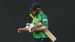 Ireland Suffers Major Blow as Captain Paul Stirling Ruled Out of Namibia ODI Series