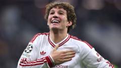 Lewis Koumas makes history for Liverpool in thrilling Champions League win