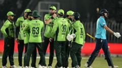 Pakistan Crush Sloppy England By 87 Runs In ODI Tri-Series Opener