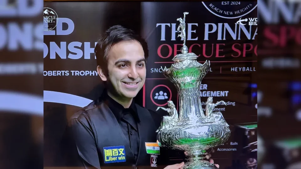 Pankaj Advani Cites Novak Djokovic After Claiming 29th World Title — Photo: X (Formerly Twitter)