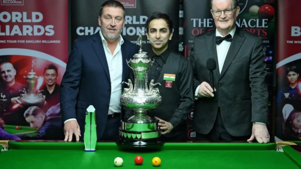Pankaj Advani Claims Staggering 29th World Title in Birmingham — Photo: X (Formerly Twitter)