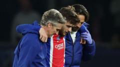 PSG Star Khvicha Kvaratskhelia Faces Long Layoff After ACL Rupture