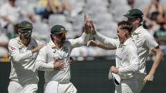 South Africa Teeter on Edge Against Australia in Cape Town