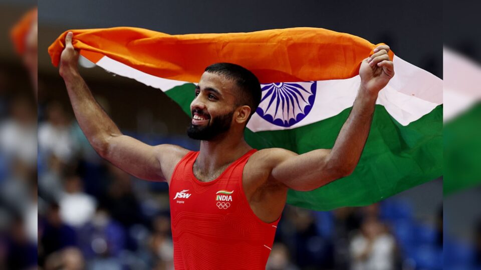 Sujeet Kalkal to Lead India at World Wrestling Championships in Astana — Photo: Getty
