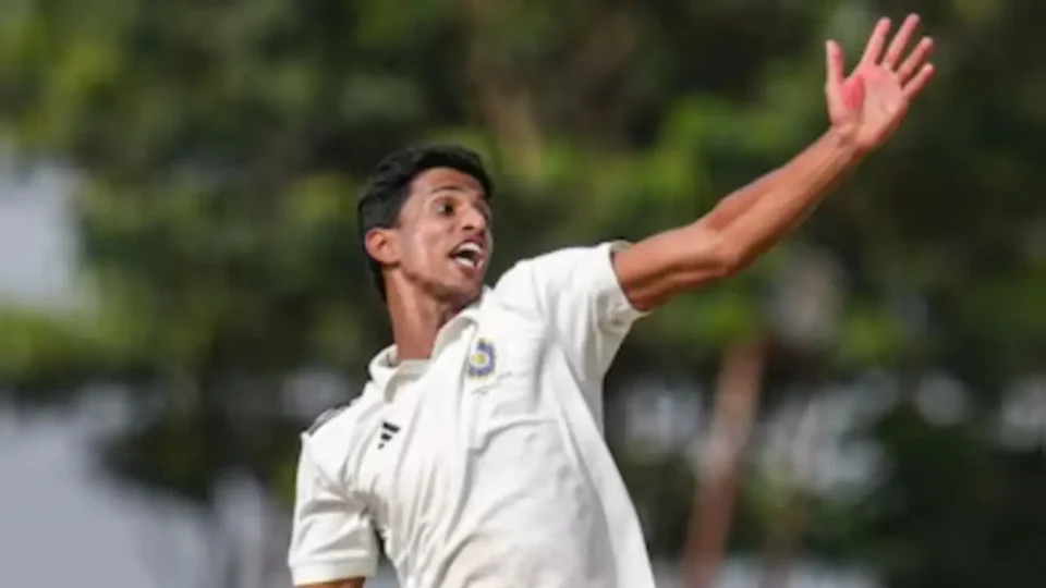 Tanush Kotian Claims 8/81 as Mumbai Thumps Haryana by 10 Wickets in Ranji Trophy — Photo: NDTV Library