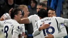 Tottenham Secure Rare Away Win at Chelsea to Climb Premier League Table