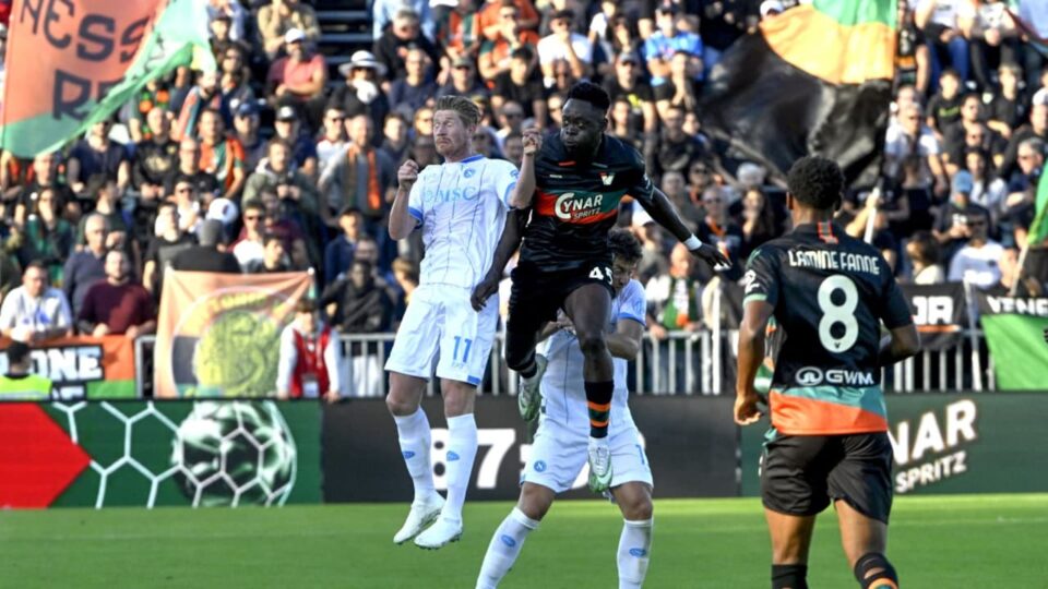 Venezia Shock Napoli to Secure First Serie A Win Since 1942 — Photo: AFP