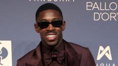 Winchester City Reconnects with PSG Star Ousmane Dembele After Ballon d'Or Ceremony
